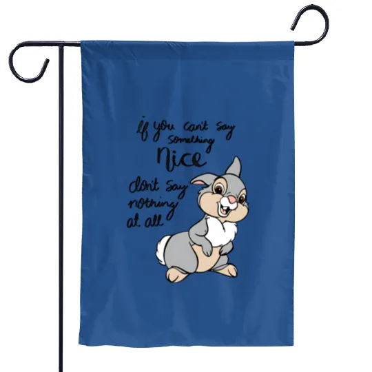  Color Disney Bambi Characters Cute Thumper Retro Garden Flags