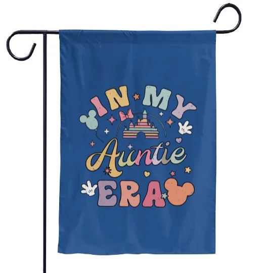 In My Auntie Era Garden Flags, Disney Aunt Garden Flags, Ears Garden Flags for Auntie