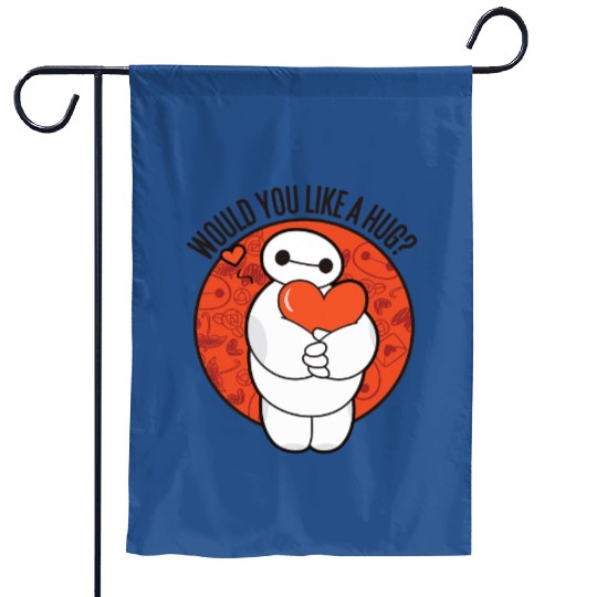 Disney Big Hero 6 Baymax Hug Graphic Garden Flags