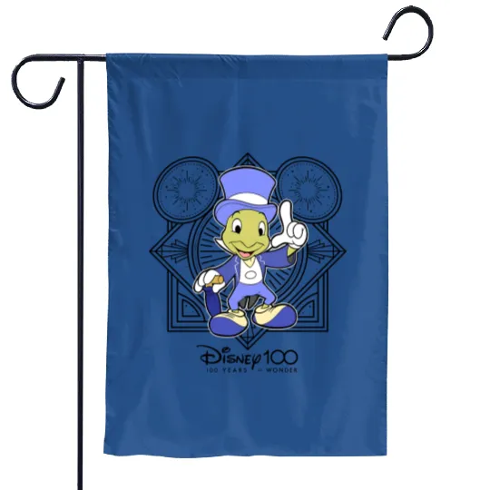 Disney Jiminy Cricket 100 Years Of Wonder Garden Flags Jiminy Cricket Garden Flags