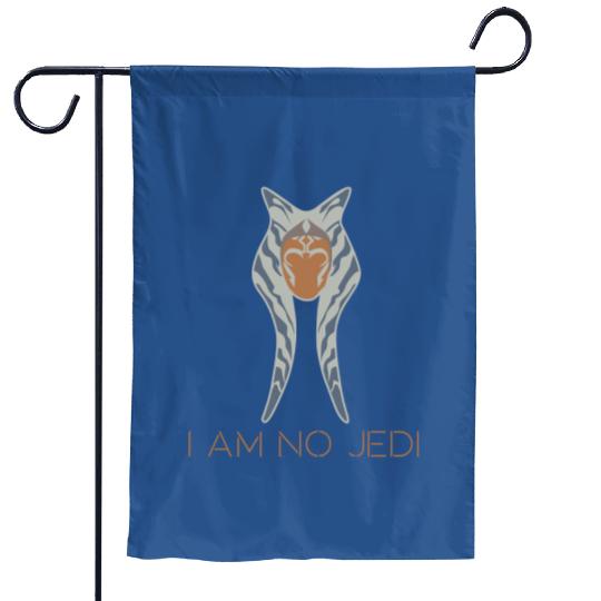 I Am No Jedi Garden Flags, Star Wars Garden Flags, Ahsoka Tano Garden Flags, Disney Star Wars Garden Flags