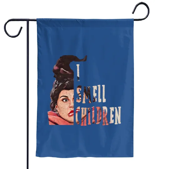 Retro Mary Sanderson Quote I Smell Garden Flags, Hocus Pocus Garden Flags, Disney Witch Garden Flags