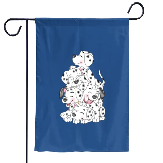 101 Dalmatian Garden Flags, 101 disney Garden Flags, Womens 101 dalmation Garden Flags