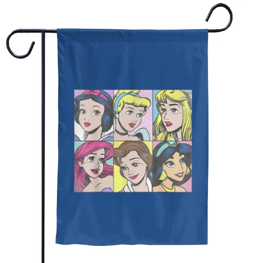 Disney Princess Garden Flags, Disneyworld Garden Flags, Disneyland Garden Flags