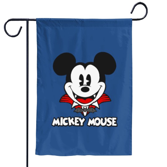Mickey Vampire Dracula Big Face Garden Flags Disney Summer Trip Garden Flags