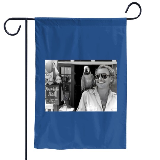 RIP Jimmy Buffett - Jimmy Buffett - Garden Flags