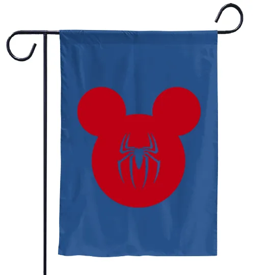 SpiderMan Mickey Garden Flags/ Disney Spiderman Garden Flags