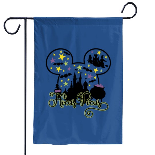 Hocus Pocus Garden Flags, Disney Halloween Garden Flags