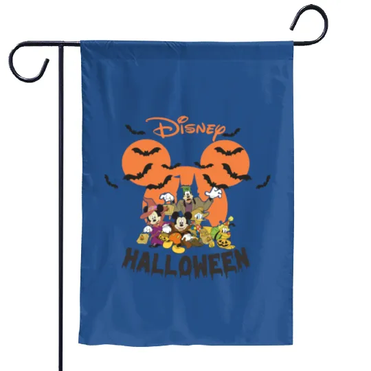 Vintage Disney Halloween Garden Flags