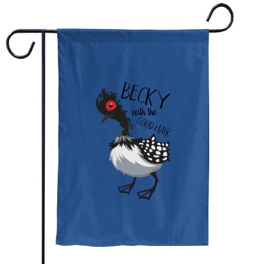 Finding Nemo Garden Flags, Funny Becky, Disney Pixar Becky The Loon