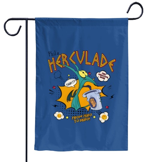 Disney Hercules Villains Panic And Pain Garden Flags