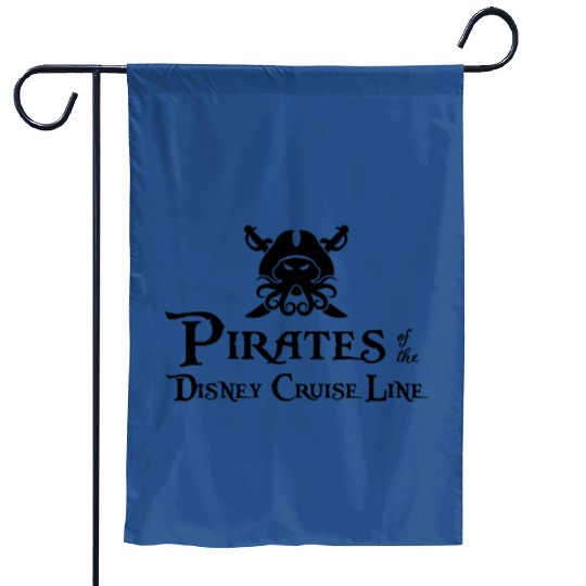 Discover Pirates Of The Disney Cruise Line Garden Flags