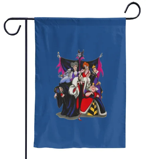 Discover Disney Villains Women Evil Squad Garden Flags