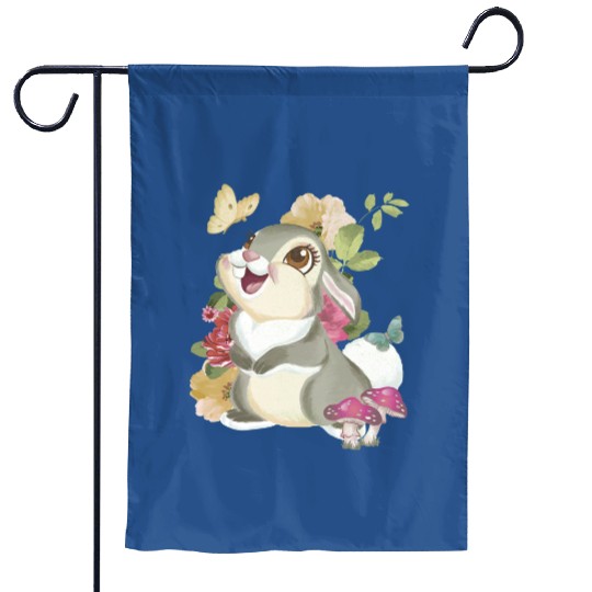 Disney Bambi Thumper Vintage Floral Garden Flags