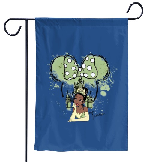Tiana Princess Garden Flags, Disney Princess Garden Flags, Tiana Garden Flags