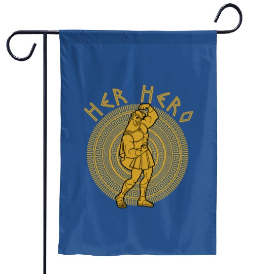 Her Hero Garden Flags Disney Hercules Garden Flags