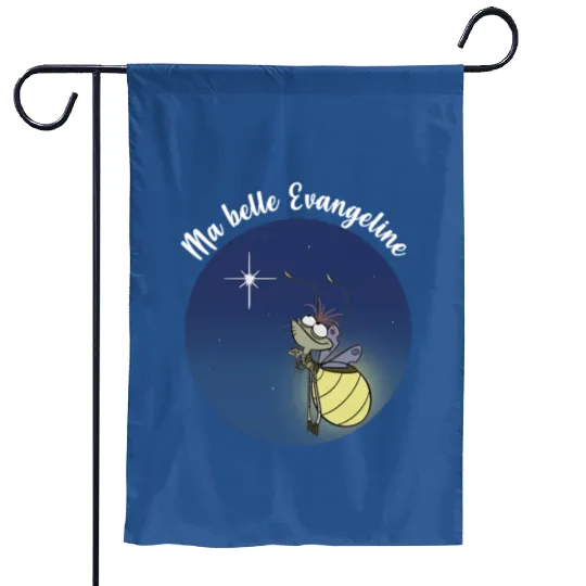 Ray Firefly Evangeline Ma Belle Evangeline Garden Flags, The Princess and The Frog Disney Garden Flags