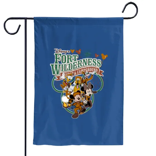 Disney Fort Wilderness Resort Garden Flags