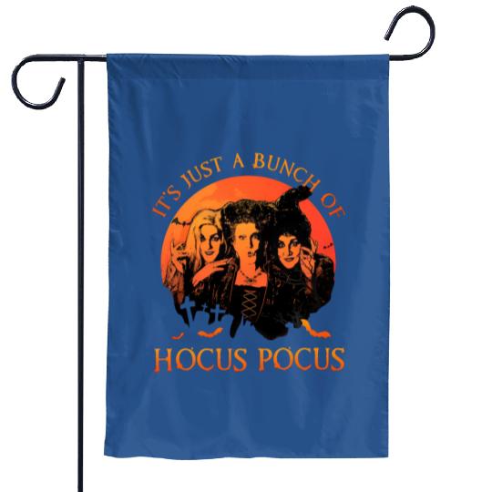 Disney Hocus Pocus Sanderson Sisters Halloween Garden Flags, Cartoon Garden Flags, Cute Garden Flags, Gift For Family