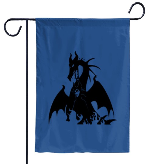 Disney Garden Flags, Maleficent Dragon Garden Flags, Disney vacation Garden Flags