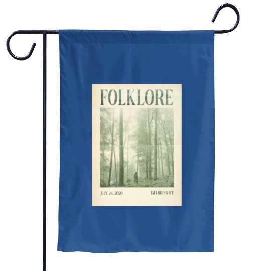 Discover Folklore Poster, Taylor Print Merch,Taylor Albums Wall Garden Flags