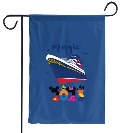 Disney Magic Cruise family Garden Flags 2023, Cruise Garden Flags, Disney cruise family Garden Flags