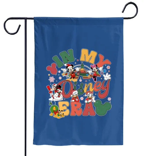 In My Disney Era Chrsitmas Garden Flags, Disney Christmas Garden Flags