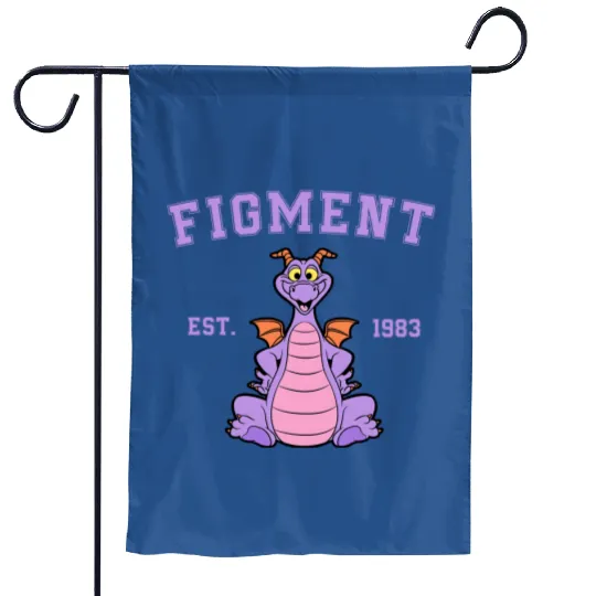 Disney Figment Garden Flags