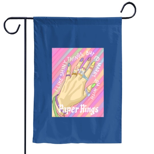 Discover Taylor Paper Rings 1989 Garden Flags