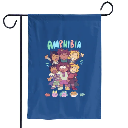 Disney Amphibia Garden Flags All Characters Unisex Garden Flags Adult Garden Flags Kid Garden Flags, Disney Garden Flags, Magic Kingdom Garden Flags idea, Disney gift Garden Flags