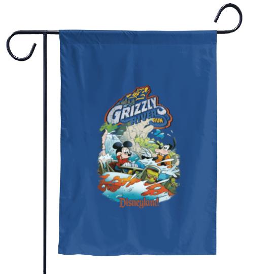 Grizzly River Run Disney Garden Flags, California Adventure Park Garden Flags