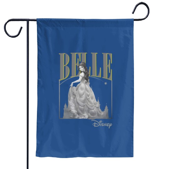 Vintage Belle 90s Garden Flags, Disney princess Garden Flags
