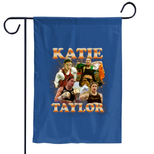 Discover Katie Taylor  Snow Wash Garden Flags