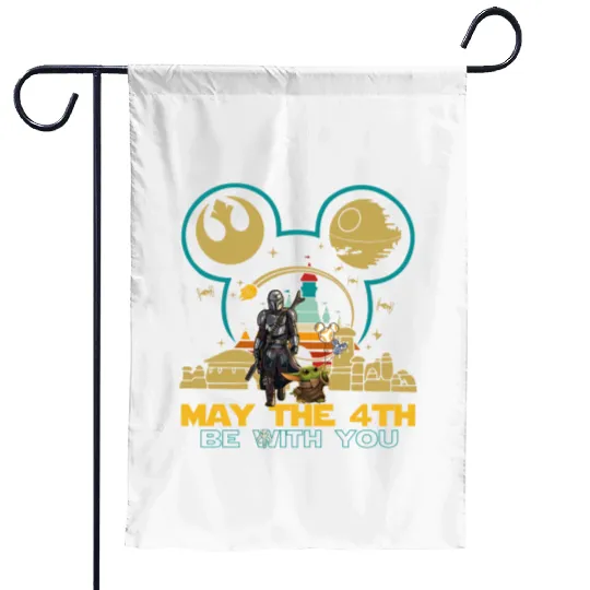 Disney Star Wars Garden Flags, May the fourth Be with you Star wars Garden Flags