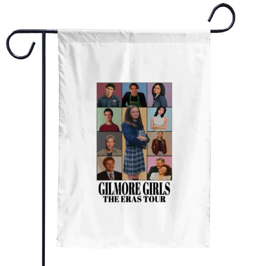 Black _ Gilmore Girls Eras Tour , Eras Tour GG Edition, Rory Gilmore , Eras Tour , Sw Garden Flags