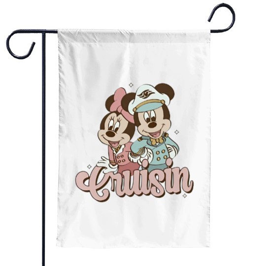 Magical Cruisin Garden Flags , Matching Disney Cruise Garden Flags