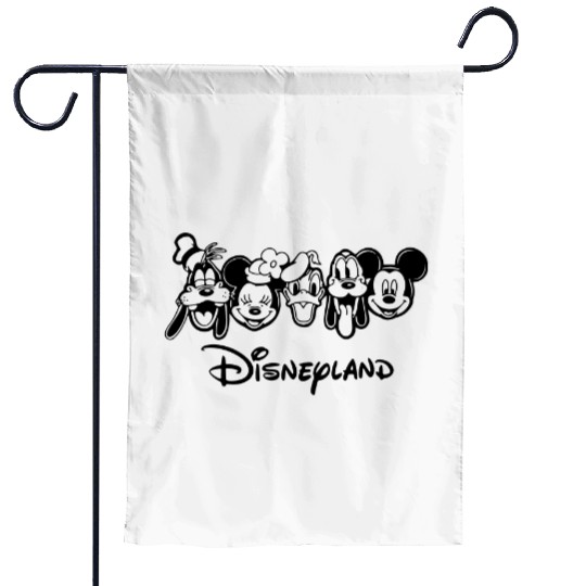 Discover Disneyland Garden Flags