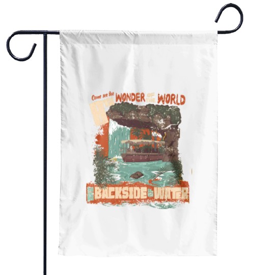 Disney Garden Flags, jungle cruise Garden Flags, disney world Garden Flags