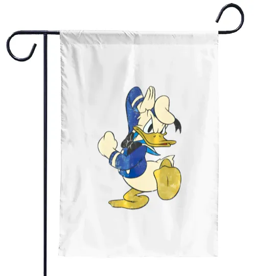 Disney Ducktales Donald Duck Garden Flags, Donald Vintage Retro 90s Style Garden Flags