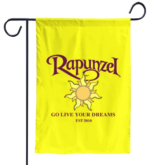 Rapunzel Sweater, Tangled Garden Flags, Disney Princess Garden Flags