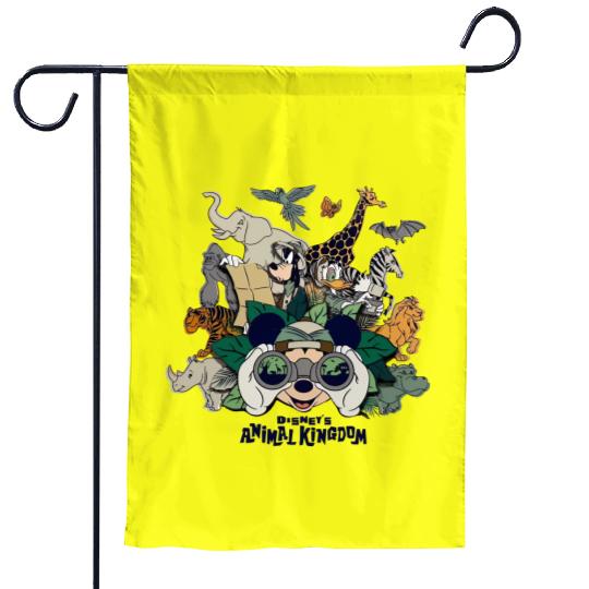 Disney Animal Kingdom Tank, Mickey Safari Tank, Disney Safari Trip Tank, Safari Mode Garden Flags