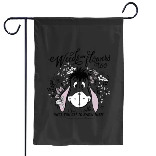Disney Winnie The Pooh Eeyore Weeds Are Flowers Too Garden Flags