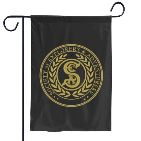 Society of explorers and adventurers S.E.A - Disney Parks - Garden Flags