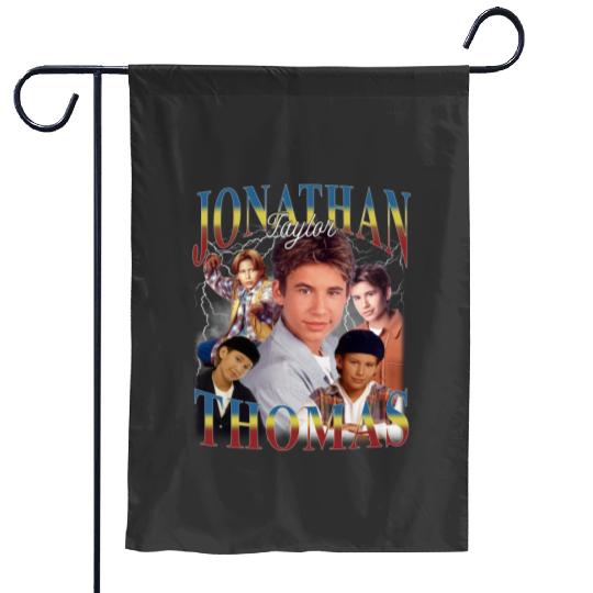 Discover Jonathan Taylor Thomas Merch Garden Flags