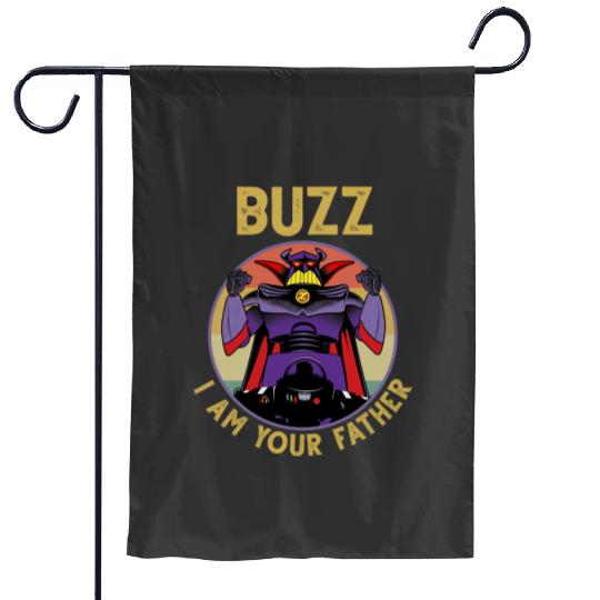 I Am Your Father Buzz Vintage Garden Flags Buzz Lightyear Garden Flags, Toy Story Disney, Father's Day Garden Flags