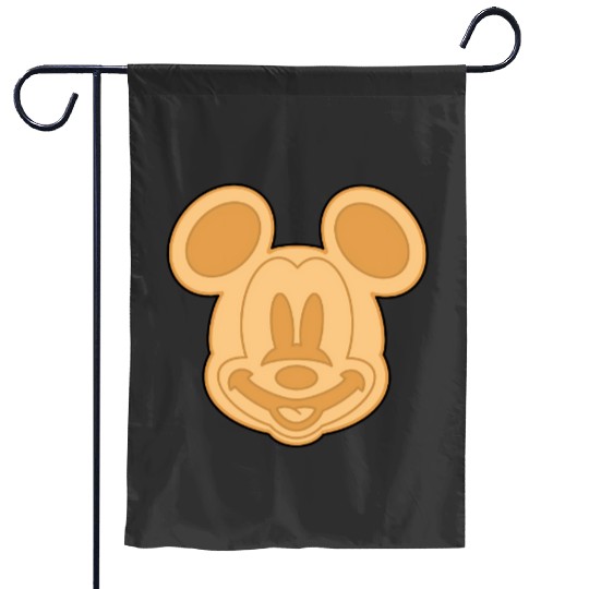 Mickey Waffle Garden Flags, Disney Food Garden Flags, Disney Snack Garden Flags