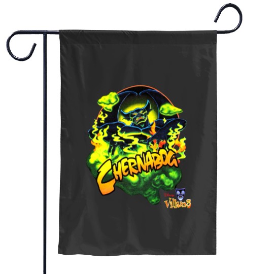 Vintage Chernabog Mickey's House Of Villain Disney Garden Flags