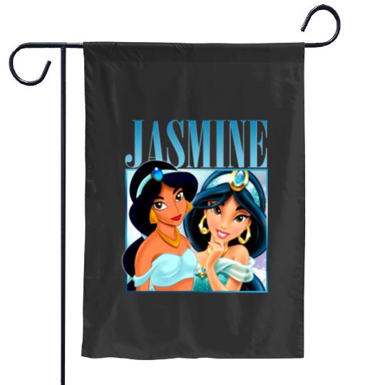 Princess Jasmine Aladdin Vintage Garden Flags, Jasmine Disney Garden Flags, Disney Character Garden Flags