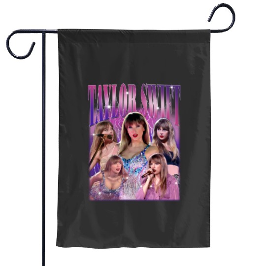 Discover Taylor 90s Vintage Garden Flags, Taylor The Eras Tour Garden Flags