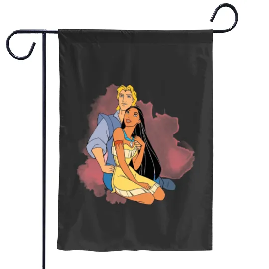 Disney Pocahontas Garden Flags, Pocahontas Love Garden Flags